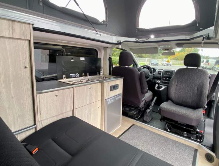 Intérieur fourgon Quimper