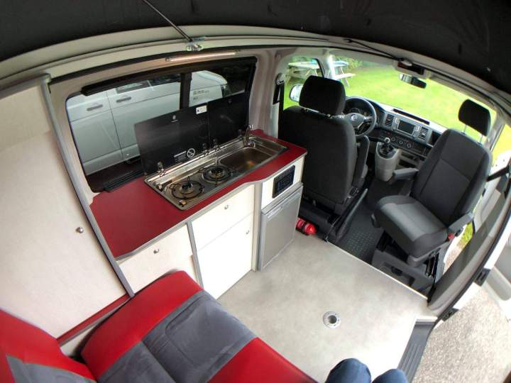 Aménagement intérieur de van Quimper